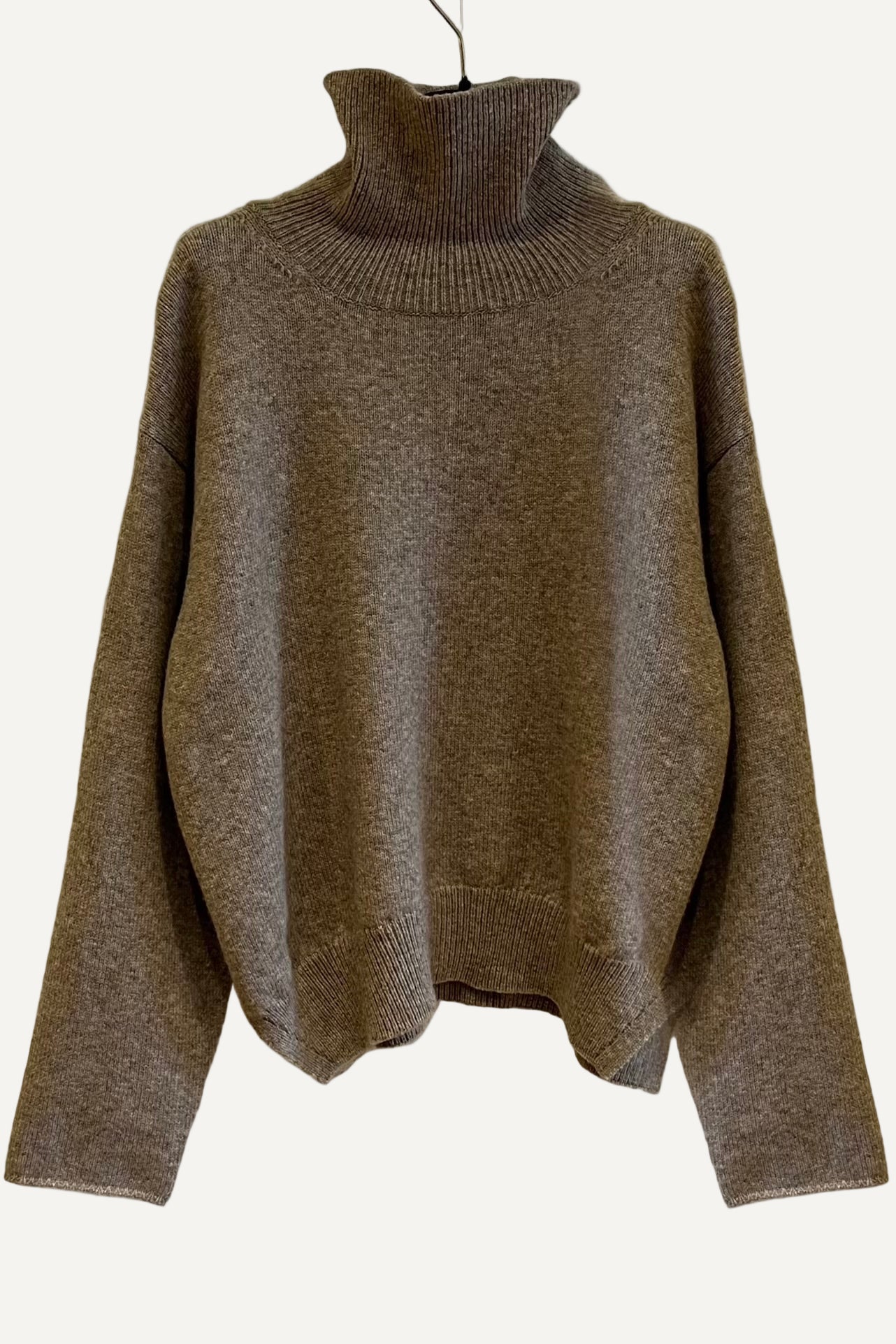 Pull en maille Beige