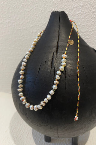 Collier en perles d'eau douce