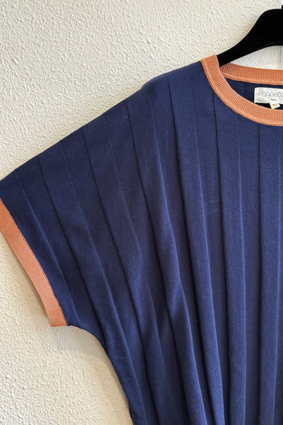 Pull à côtes Marine