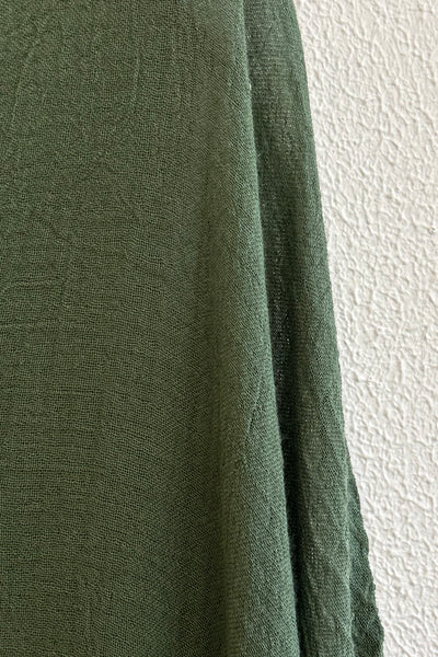 Caftan bicolore Vert