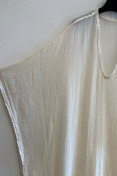 Caftan uni Naturel