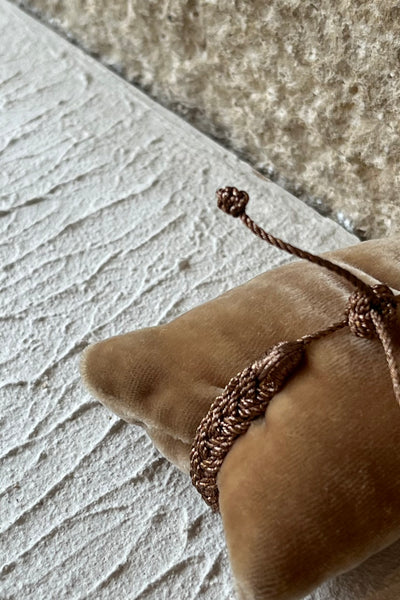 Bracelet WOVEN Mocha