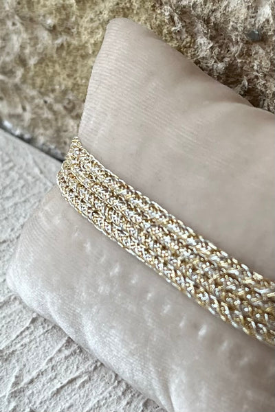 Bracelet ILY Goldsilver