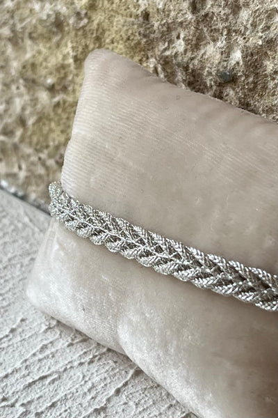 Bracelet BRAIDED Silver