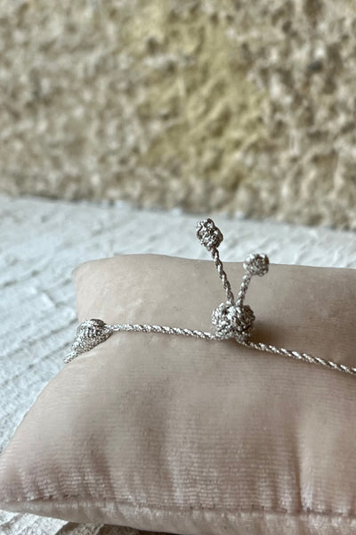 Bracelet BRAIDED Silver