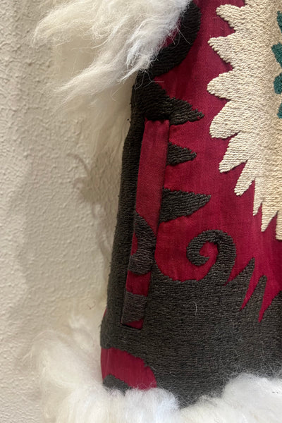 Veste sans manches vintage Rouge