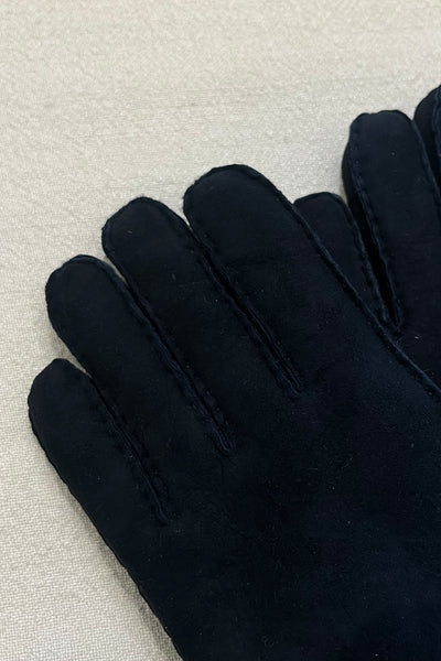 Gants en Mouton retourné Nuit