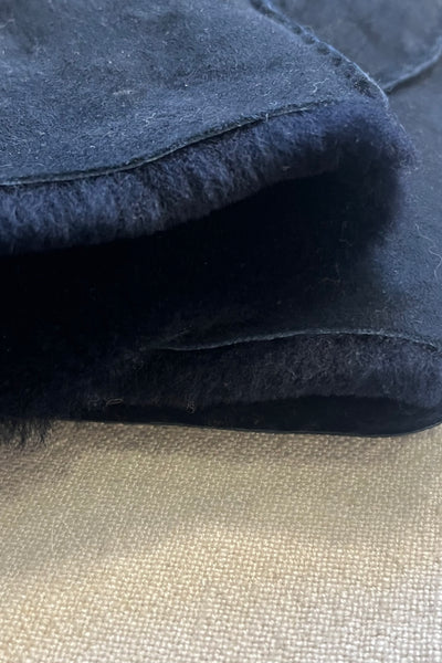 Gants en Mouton retourné Nuit