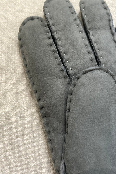 Gants en mouton retourné Pigeon