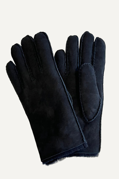 Gants en Mouton retourné Nuit