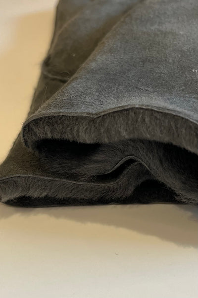 Gants en mouton retourné Asphalte