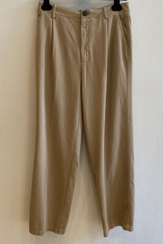 Pantalon en toile Sable