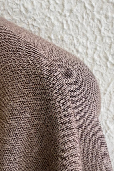 Veste en jersey Taupe