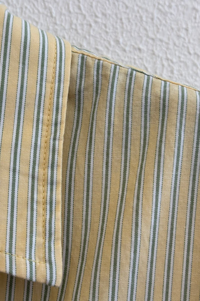 Robe longue rayée Citrine