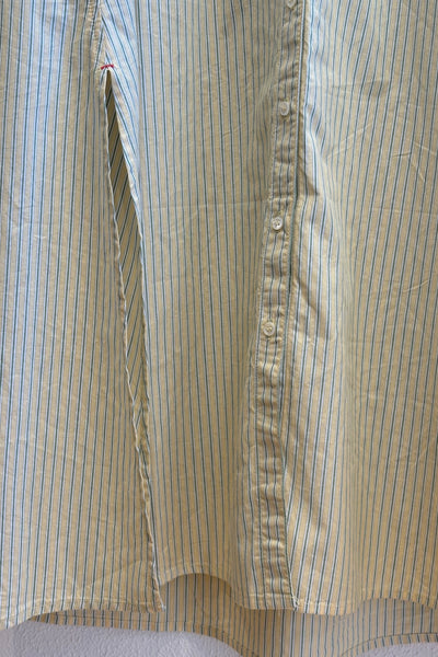 Robe longue rayée Citrine