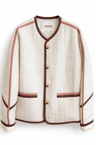 Veste matelassée Naturel