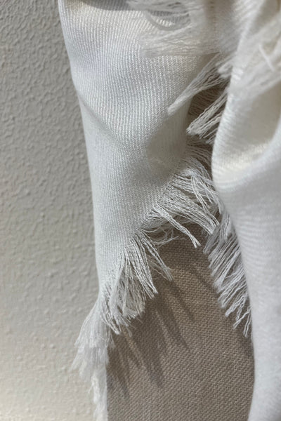 Carré en cachemire Naturel