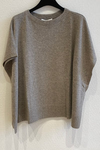 Poncho en maille Millet