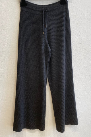Pantalon maille en cachemire Anthracite
