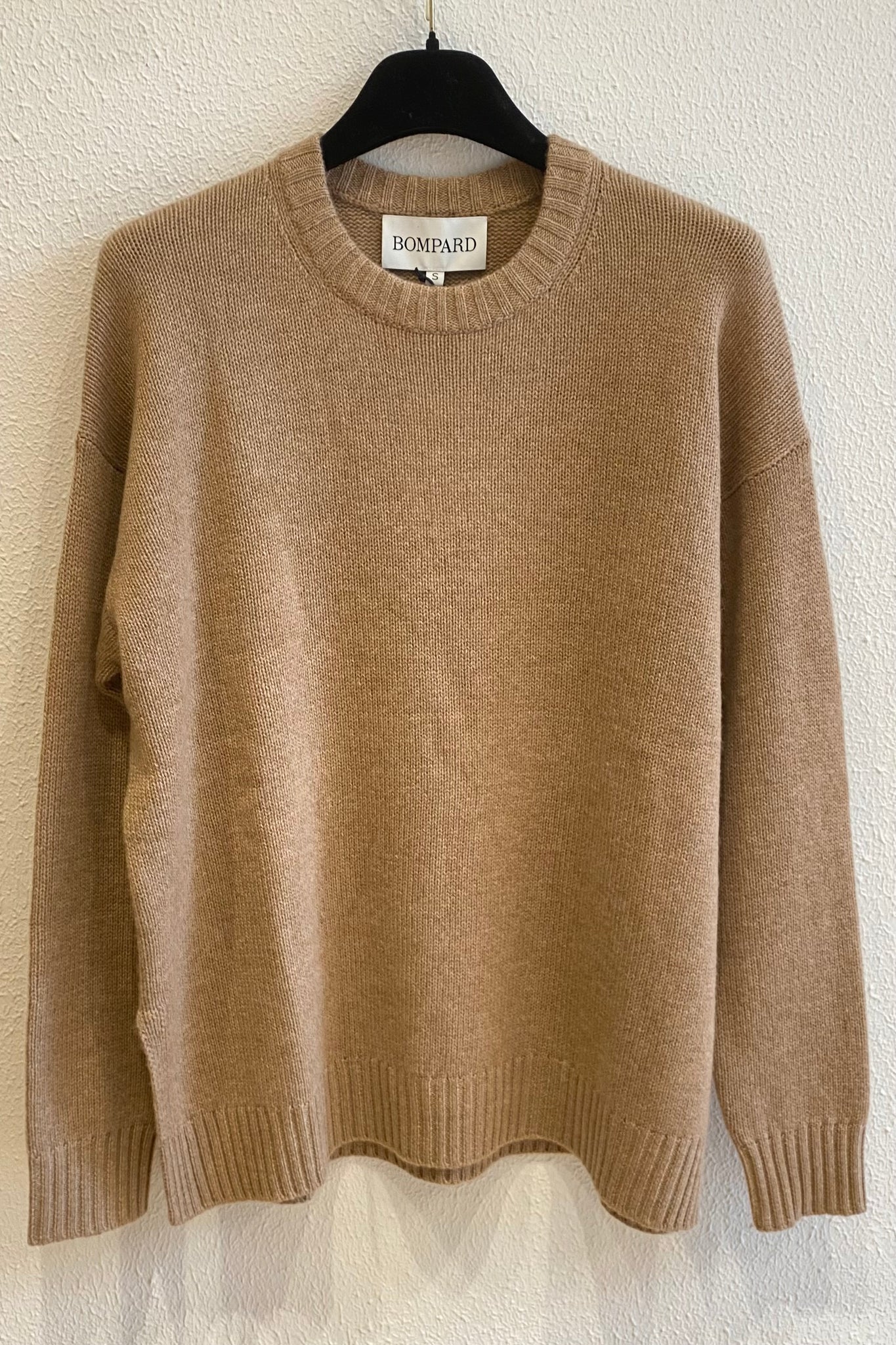 Pull ample en cachemire Caramel