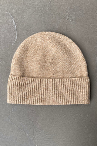 Bonnet en cachemire Caramel