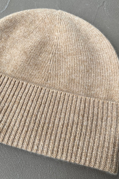 Bonnet en cachemire Caramel