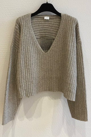 Pull à grosses cotes Galet