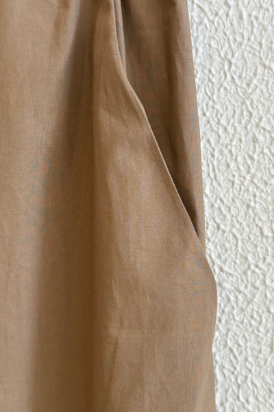 Pantalon en satin large