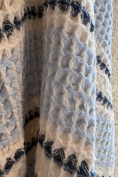 Serviette en nid d'abeille
