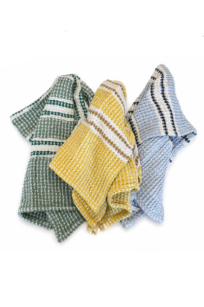 Serviette en nid d'abeille