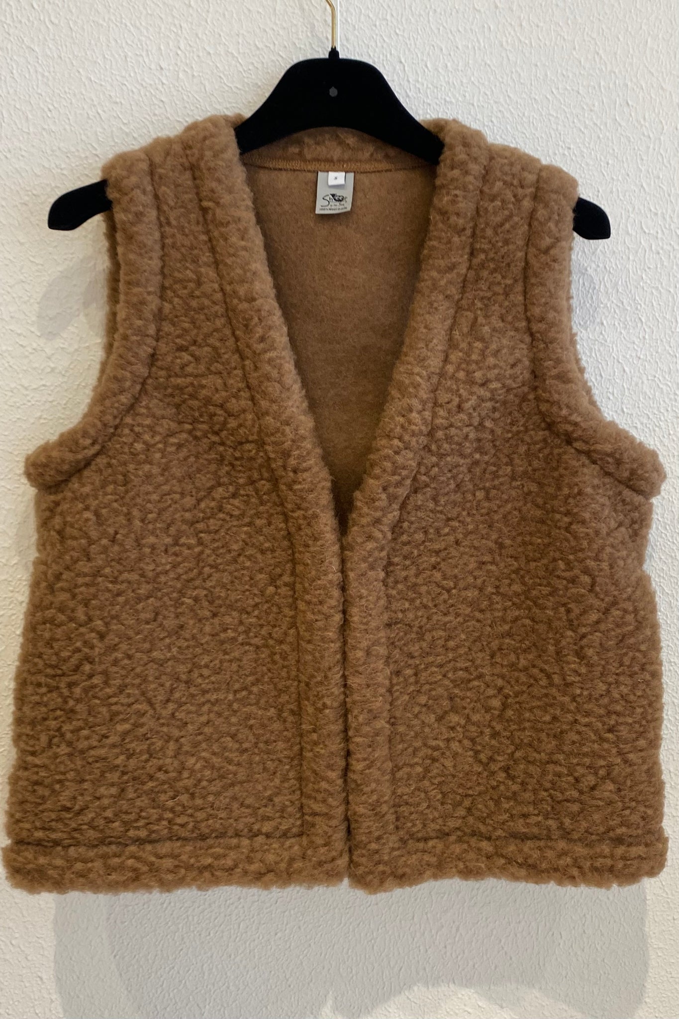 Gilet en laine Brown