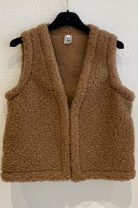 Gilet en laine Brown