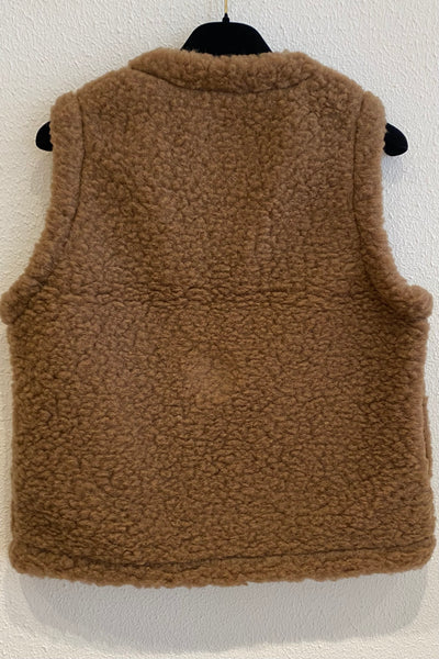 Gilet en laine Brown