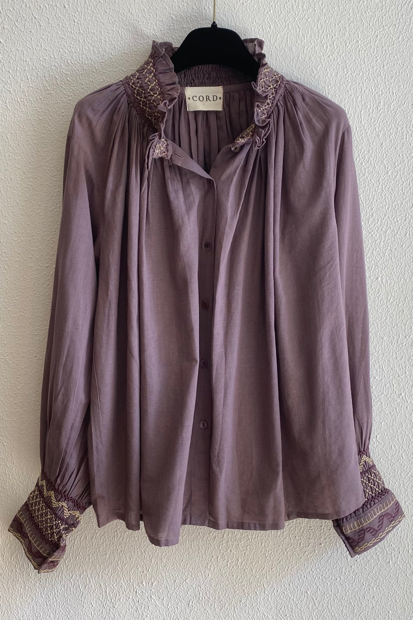 Blouse smockée FARMER Cocoa