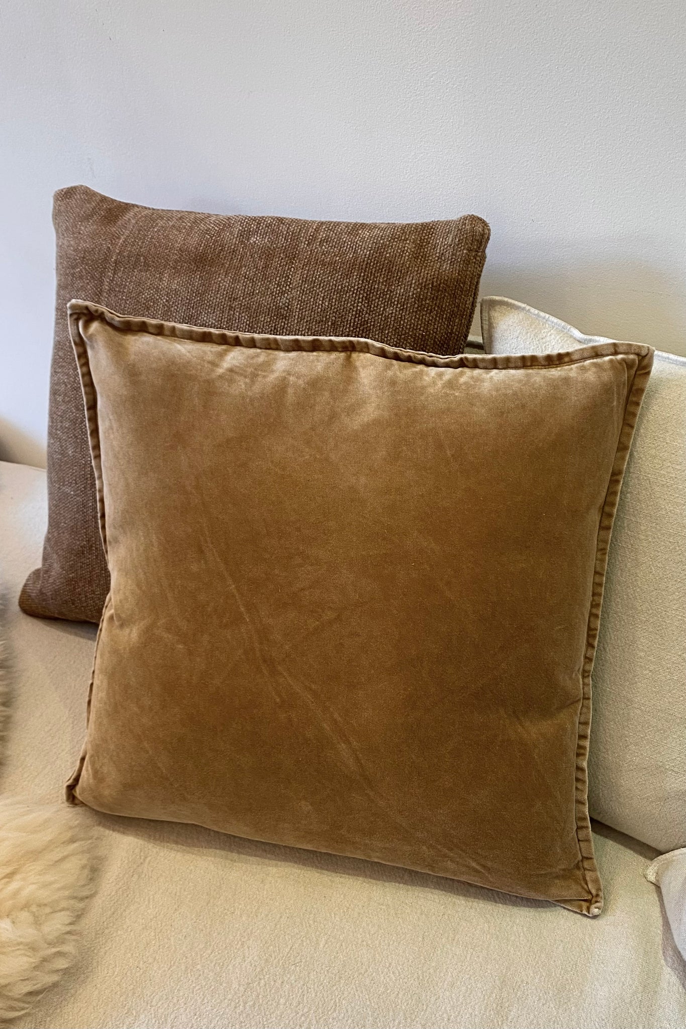 Coussin PIP Caramel