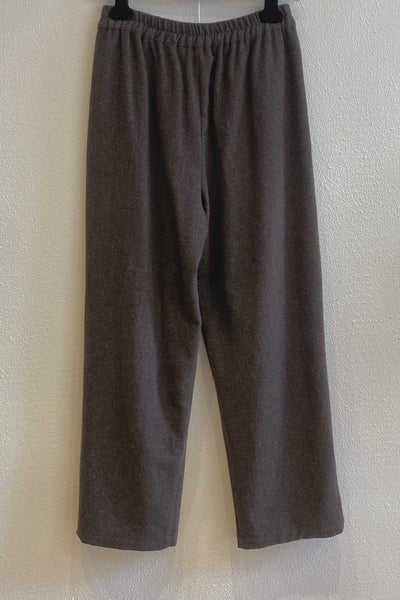 Pantalon en lainage BACKER Cacao