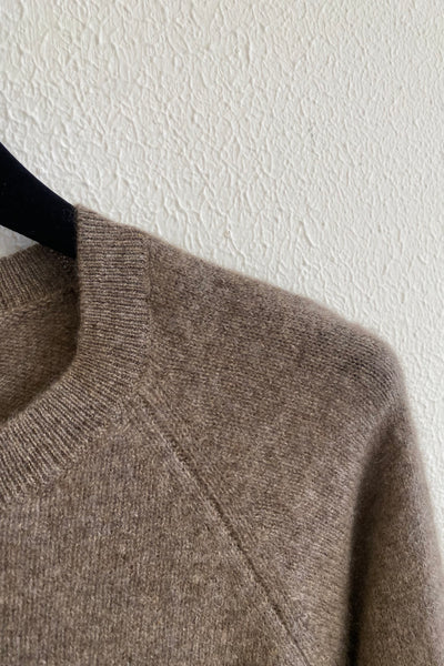 Pull fin CREW Taupe