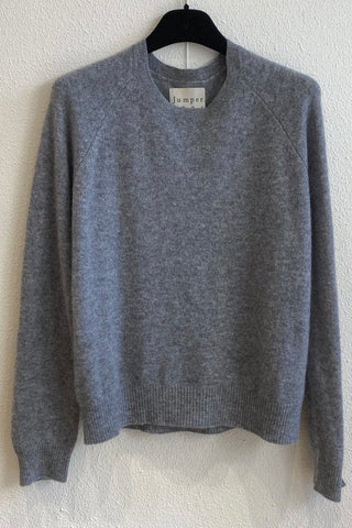 Pull fin CREW Gris Clair