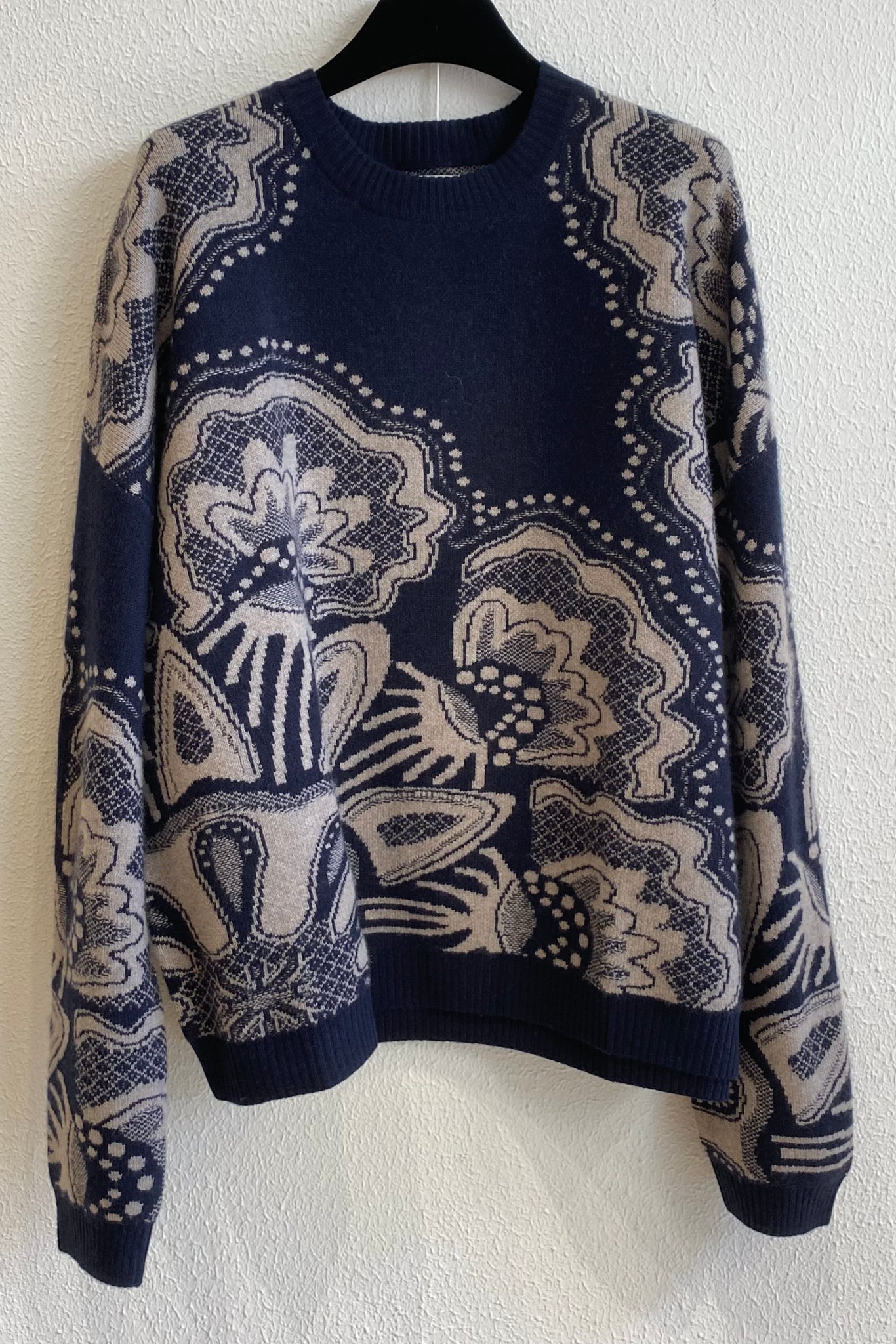Pull  jacquard DOILY Marine