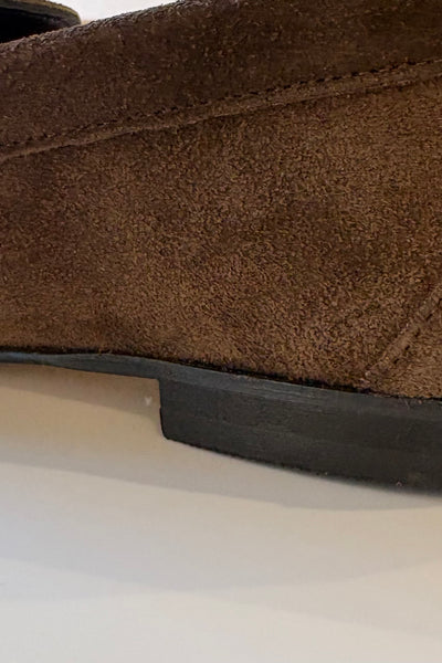 Mocassins en daim Café
