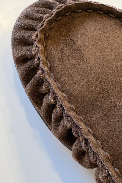 Mocassins en daim Café