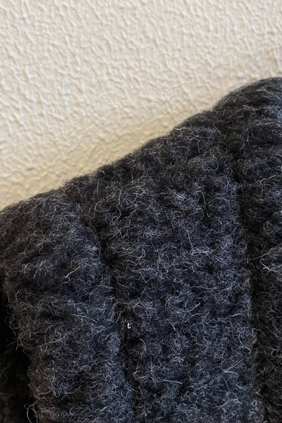 Gilet en laine Anthracite