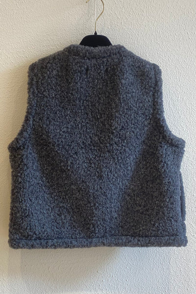 Gilet en laine Anthracite