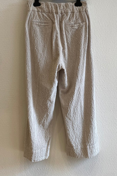 Pantalon en velours Galet