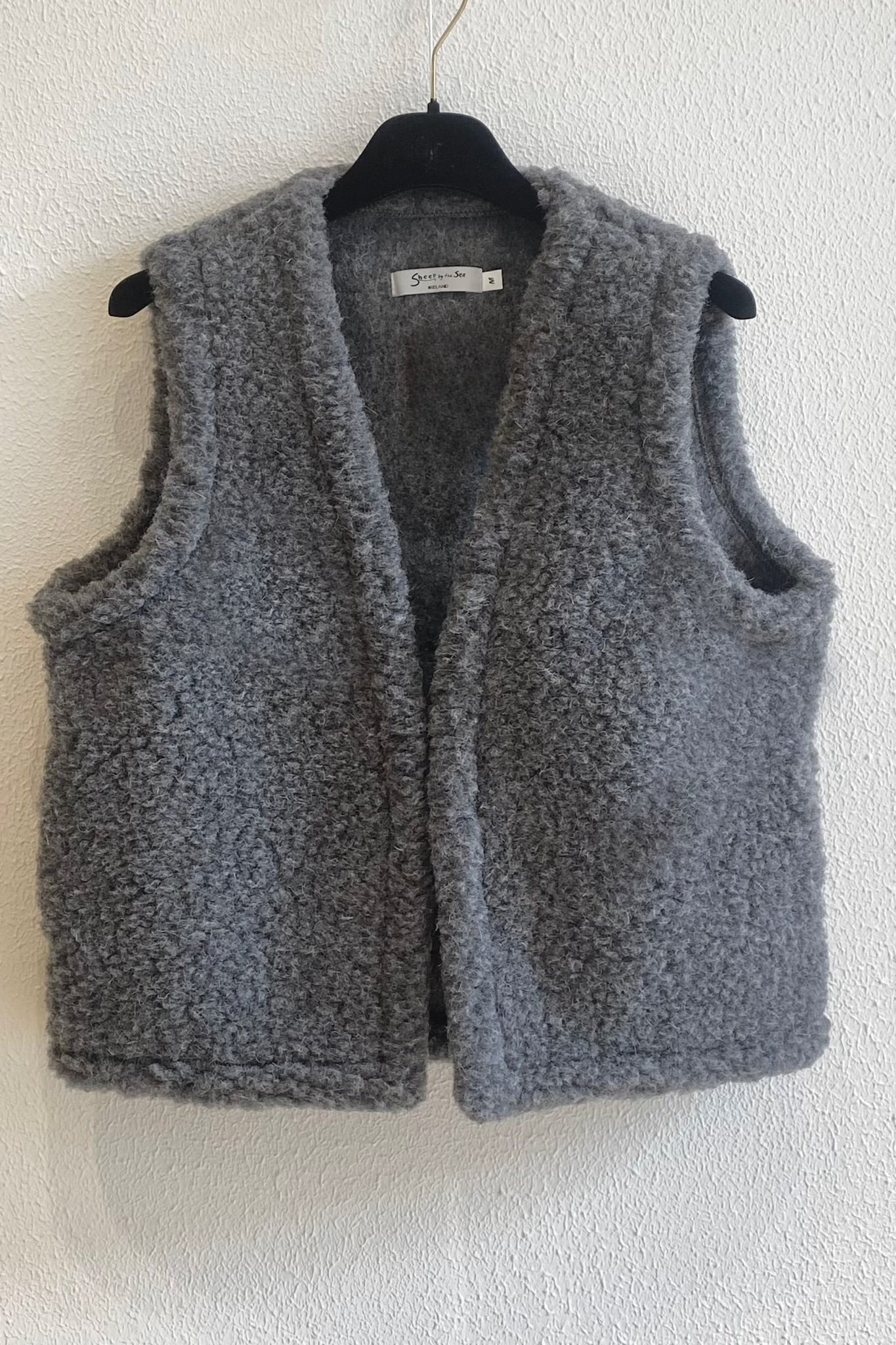 Gilet en laine Graphite