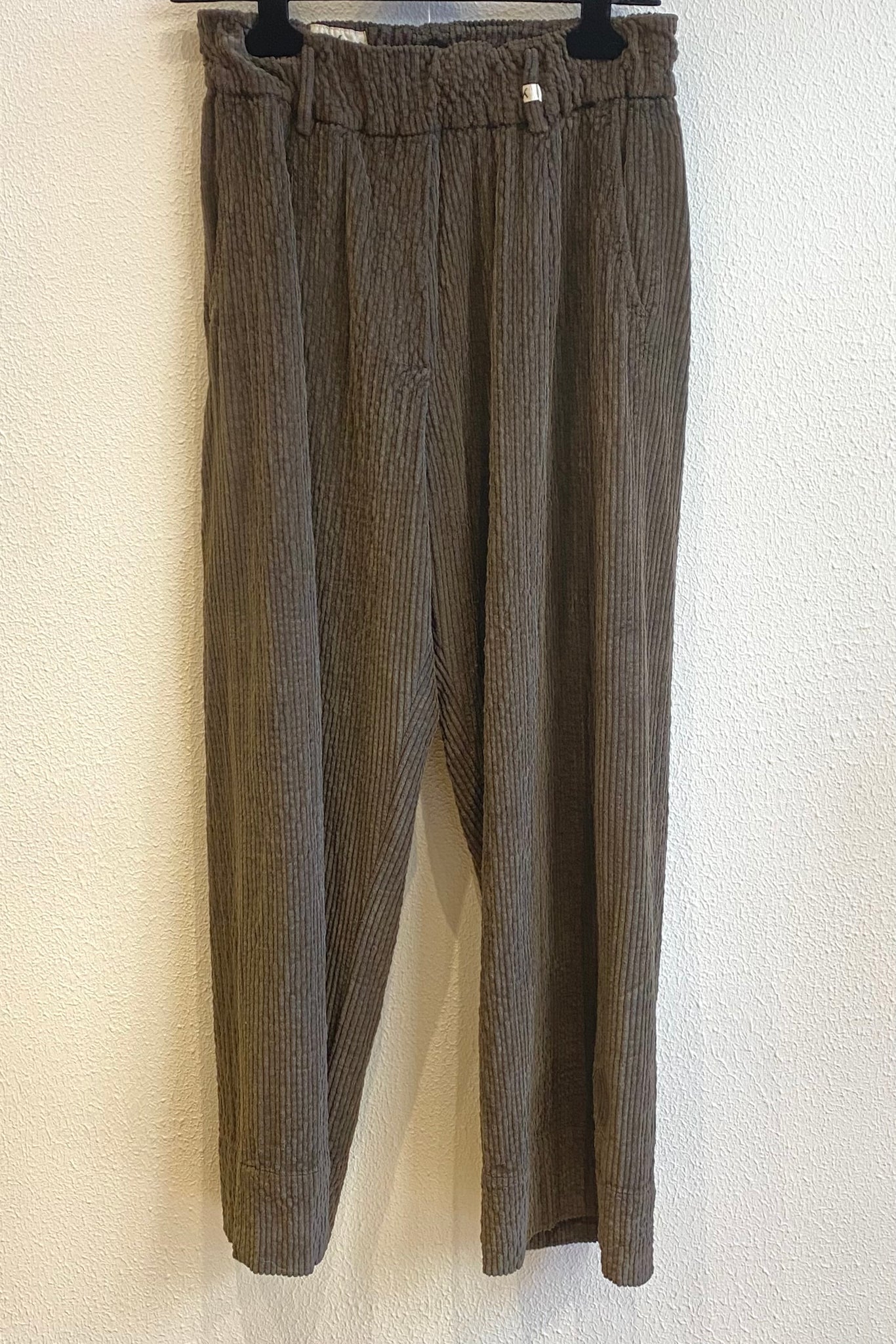Pantalon en velours Brun