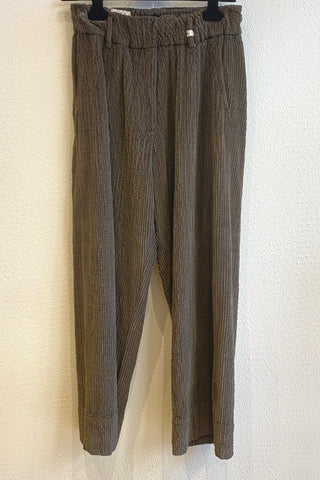 Pantalon en velours Brun