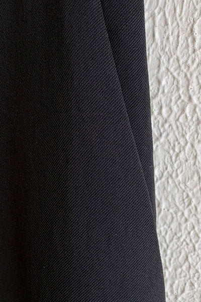 Pantalon en crêpe Noir