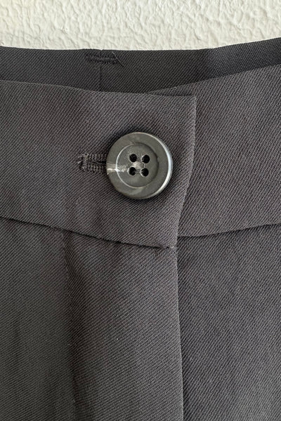 Pantalon en crêpe Noir