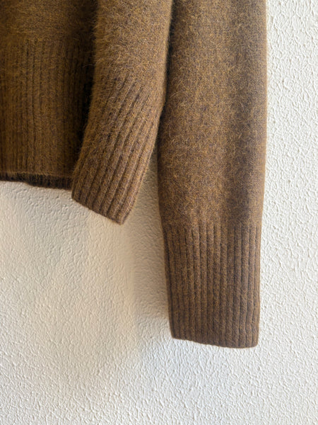 Pull duveteux Bronze